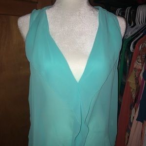 NWOT Mint Sheer Top